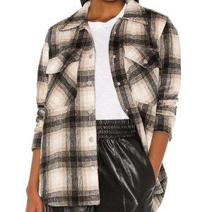 BLANKNYC Plaid Shacket, size xs